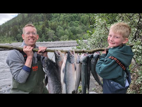 4 Days Camping, Fishing & Eating What We Catch in Alaska